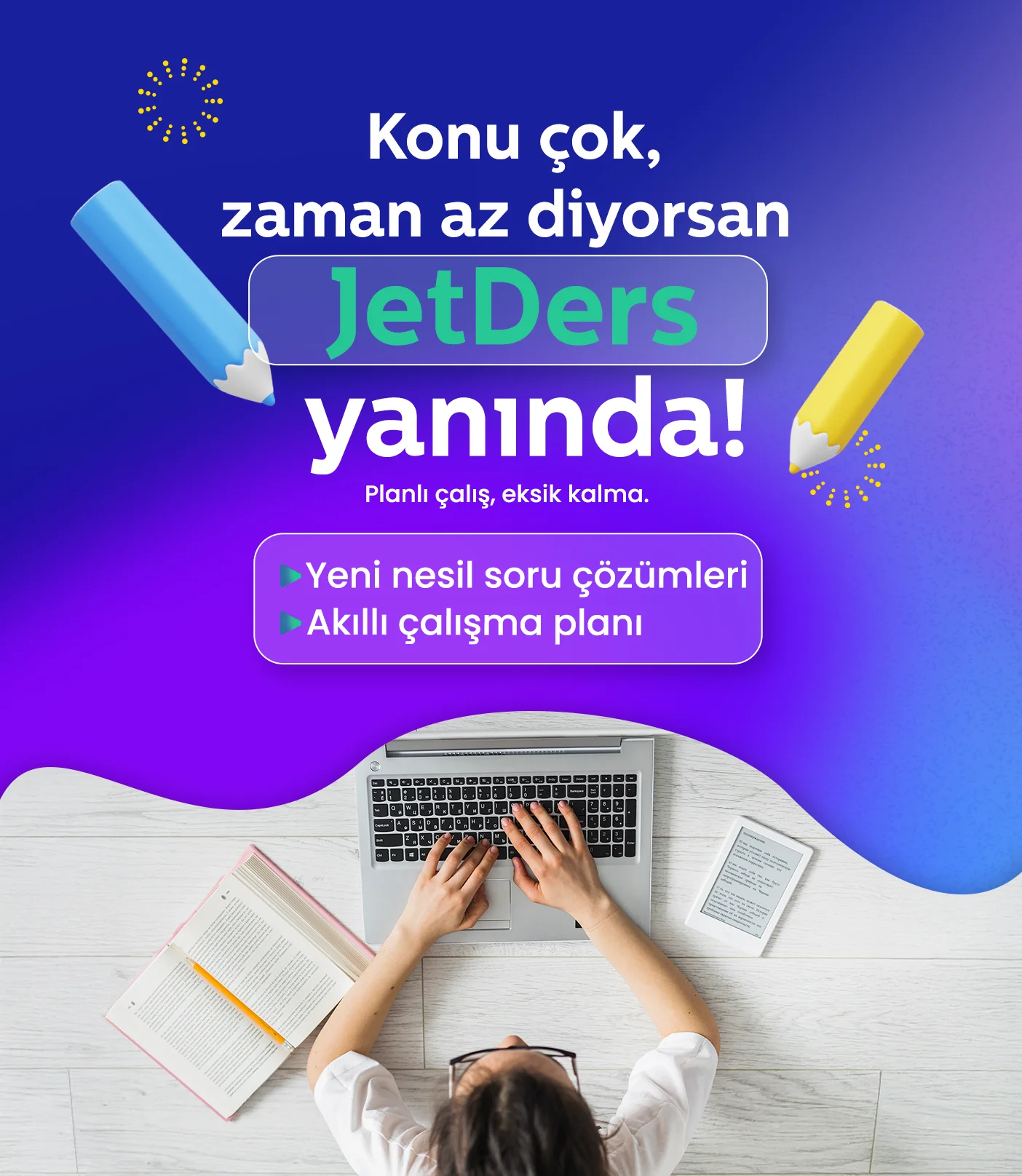 Çözüm, JetDers'te!