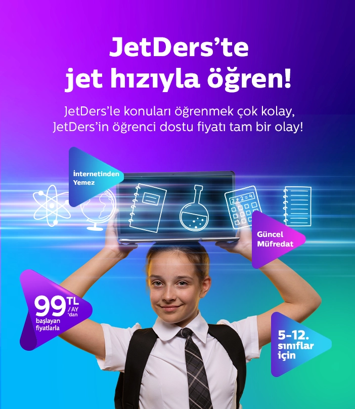 Öğrencinin ihtiyacı olan özel ders: JetDers!