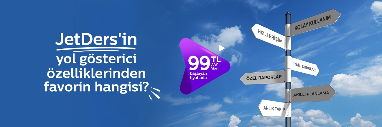 Öğrencinin ihtiyacı olan özel ders: JetDers!