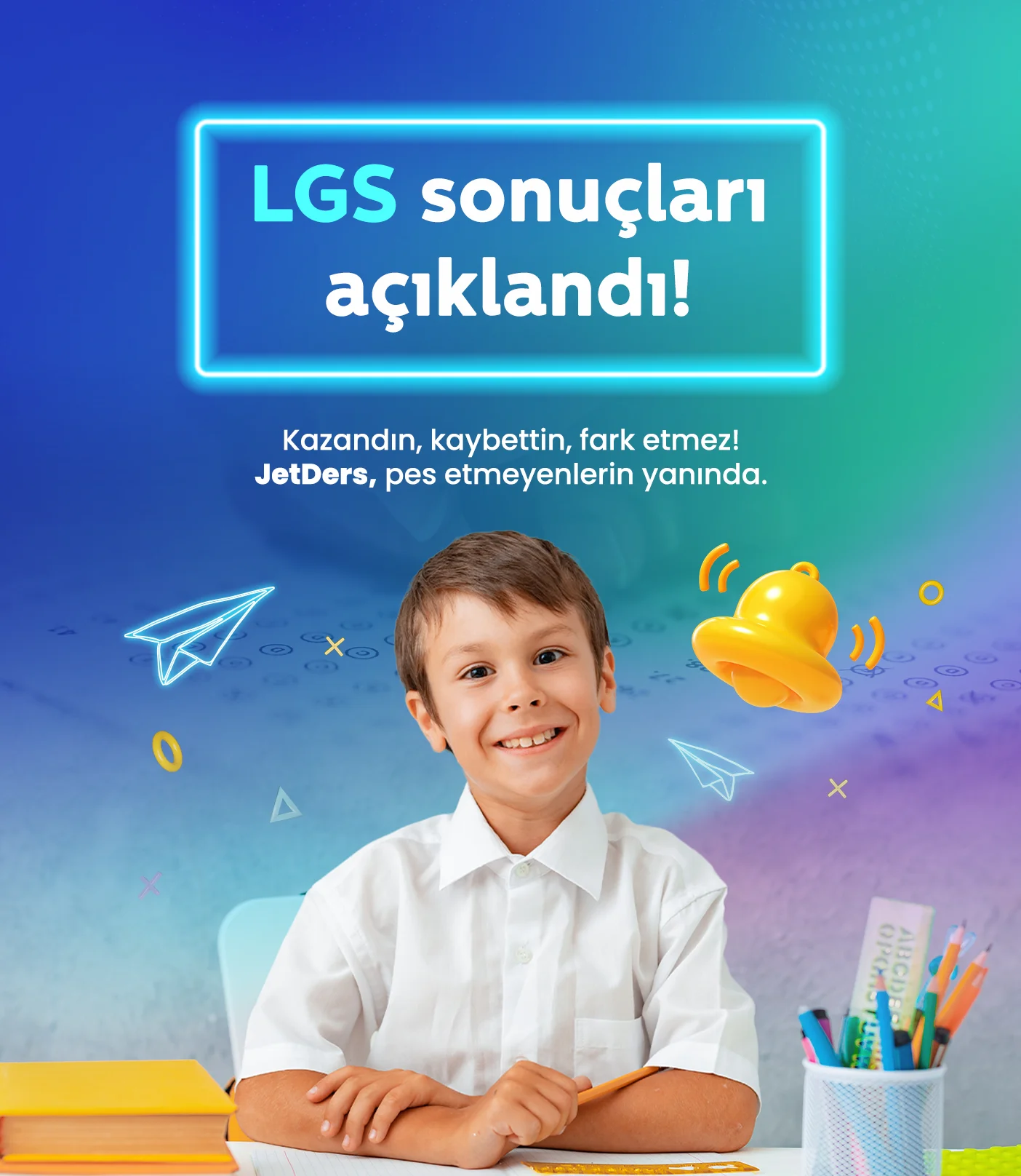 Öğrencinin ihtiyacı olan özel ders: JetDers!