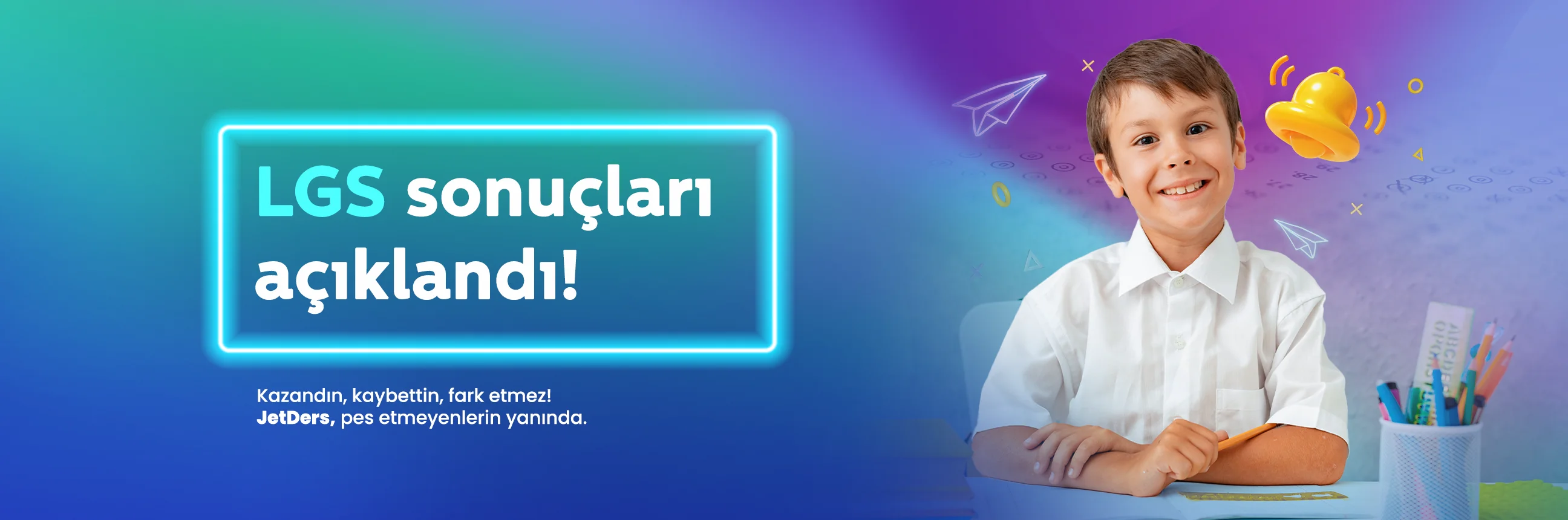 Öğrencinin ihtiyacı olan özel ders: JetDers!