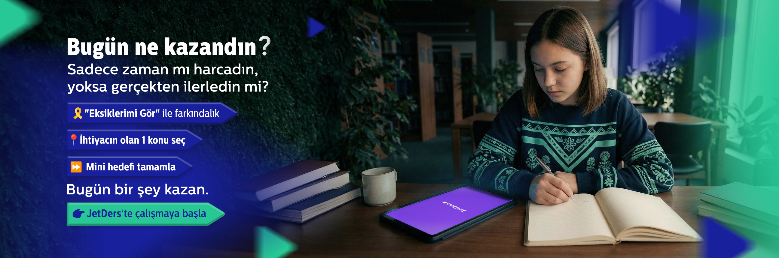 Öğrencinin ihtiyacı olan özel ders: JetDers!