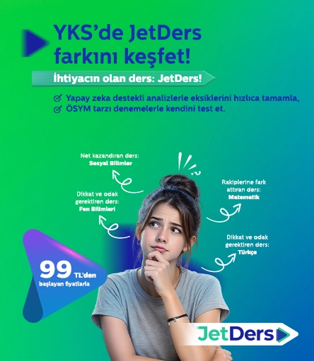Öğrencinin ihtiyacı olan özel ders: JetDers!