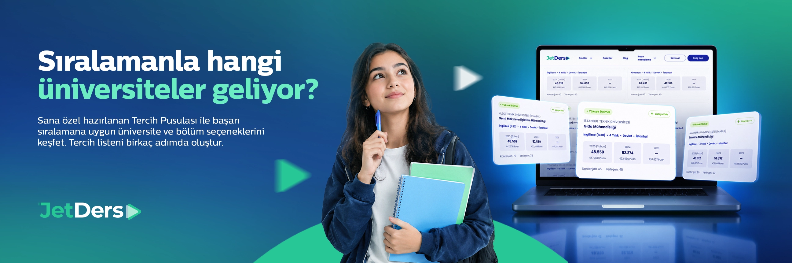Öğrencinin ihtiyacı olan özel ders: JetDers!